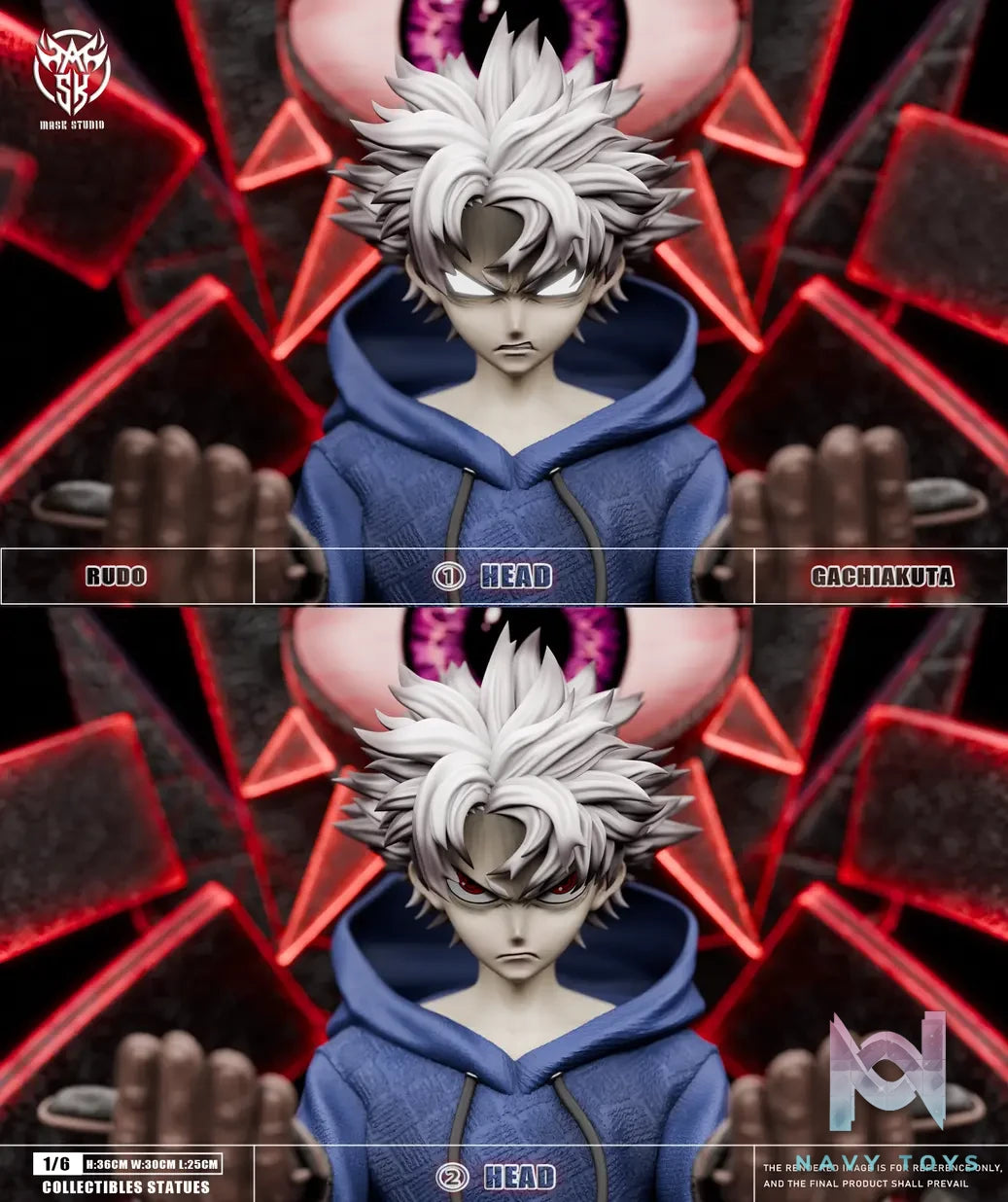 Mask Studio – GACHIAKUTA The Abyssal Berserker Rudo