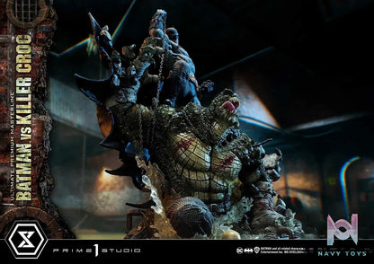 Prime 1 Studio – Ultimate Premium Masterline Batman (Comics) Batman Versus Killer Croc UPMDC-07 UPMDC-07DX UPMDC-07DXS (Licensed)