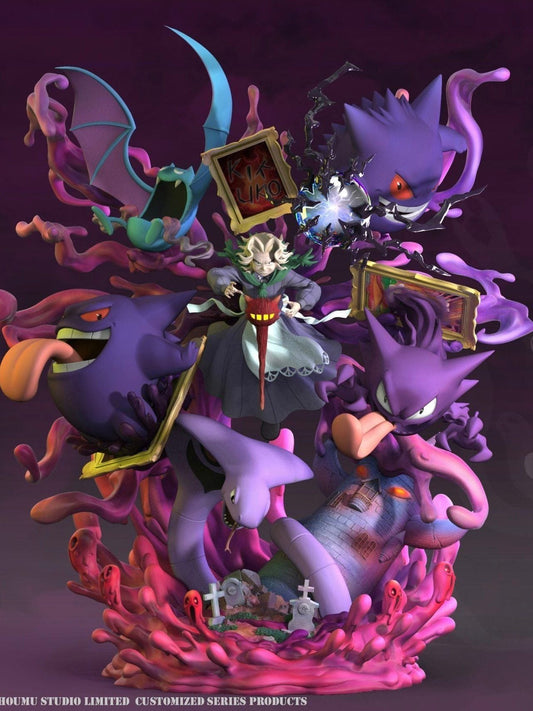 Agatha - Pokemon - Er Zhou Mu Studio resin statue Er Zhou Mu Studio anime figure