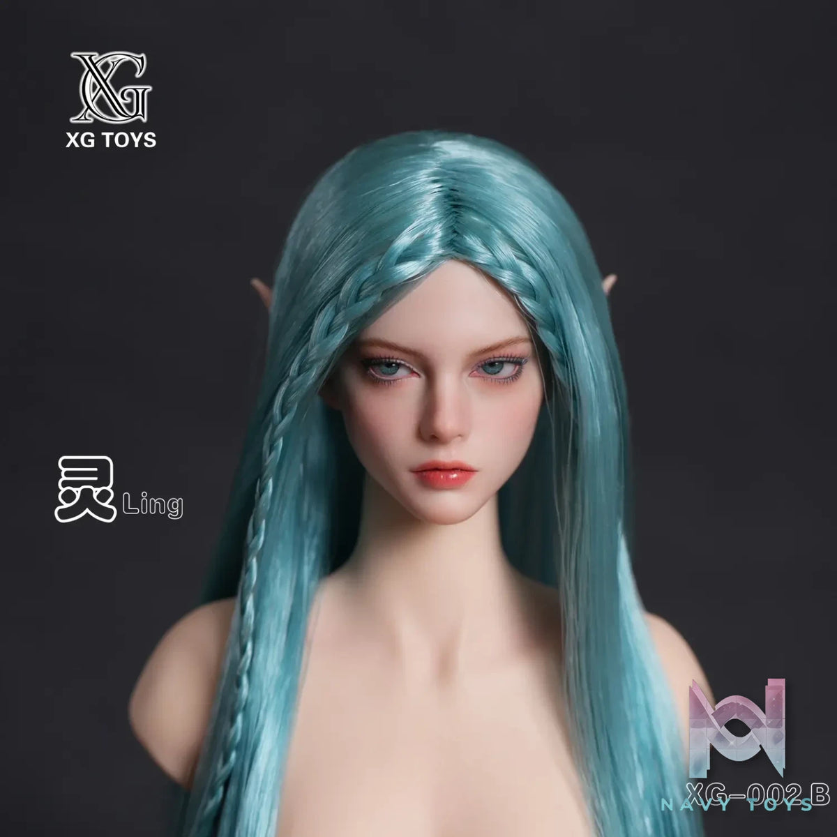 XG Toys – 1/6 Movable Eyes Elf Princess Head Sculpt XG-002 (Licensed)