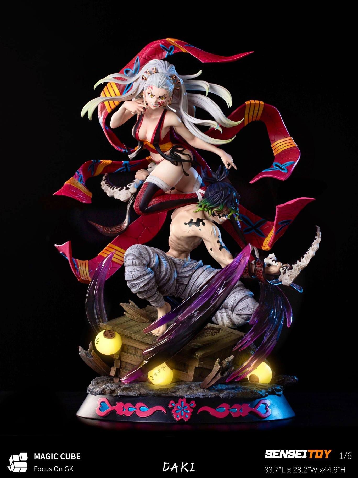 Daki & Gyutaro - Kimetsu no Yaiba - Magic Cube Studio resin statue magic Cube Studio anime figure