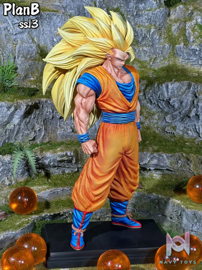PlanB Studio – Dragon Ball Super Saiyan 2 Son Goku, Super Saiyan 3 Son Goku