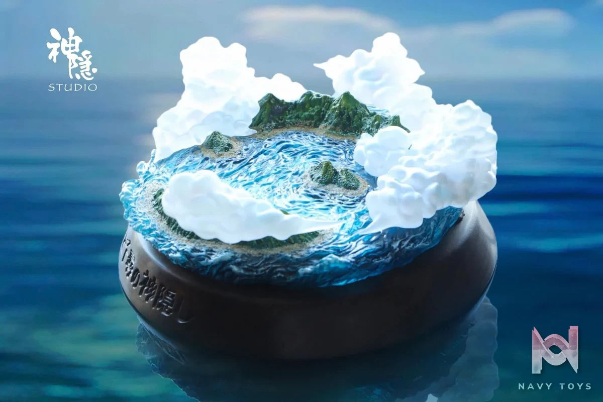 Floating Boh resin statue shenyin studio anime figure