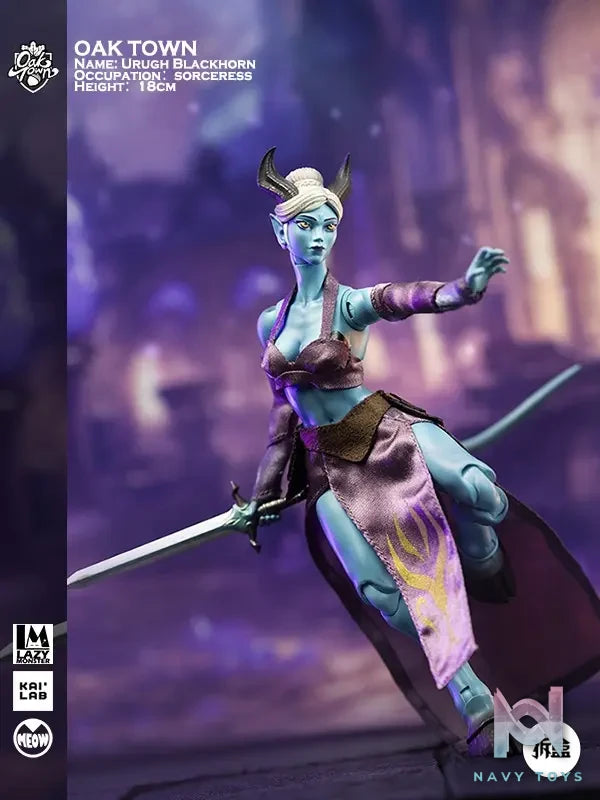 Lazy Monster Studio – Oak town Berylia Dark Moon Assassin & Sorceress (Licensed)