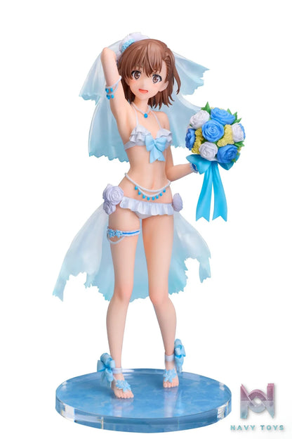 A DIMENSION – A Certain Scientific Railgun T Mikoto Misaka Swimsuit Wedding Ver. (Licensed)