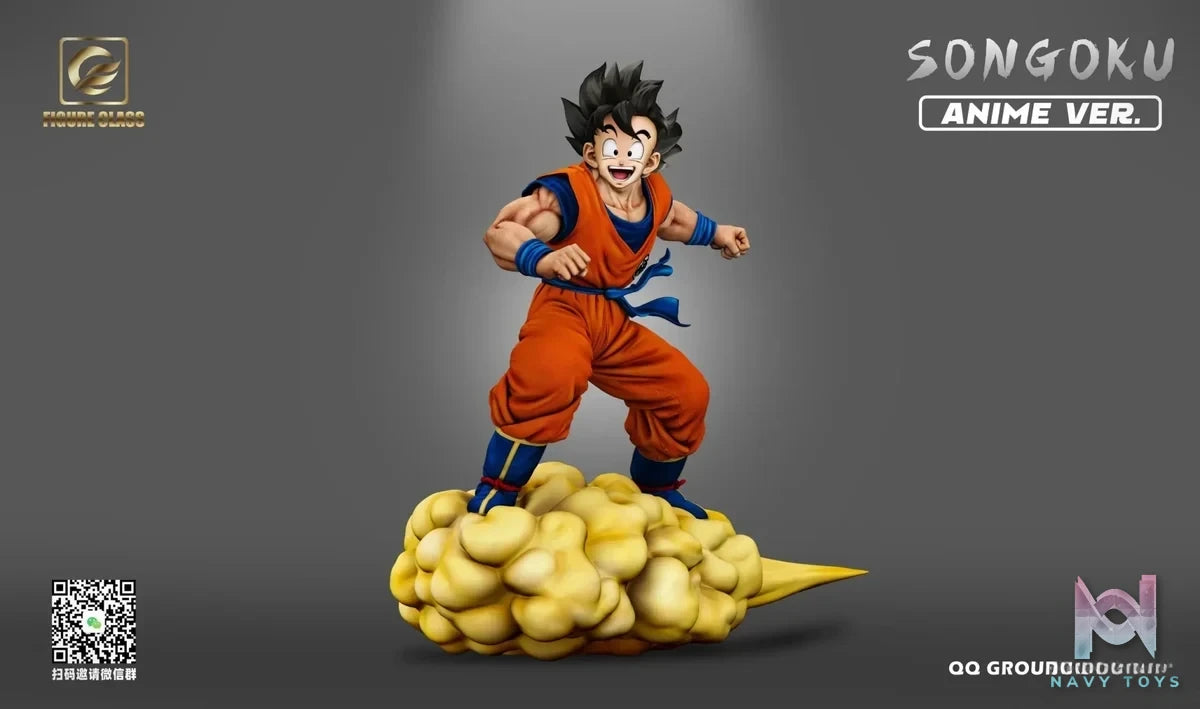 FIGURE CLASS Studio - Dragon Ball Cloud Somersault Series 3 Cloud Somersault Goku resin statue Navy Toys anime figure