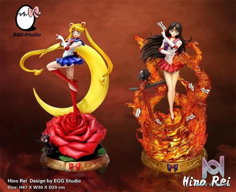 Hino Rei (Sailor Moon) resin statue egg studio anime figure