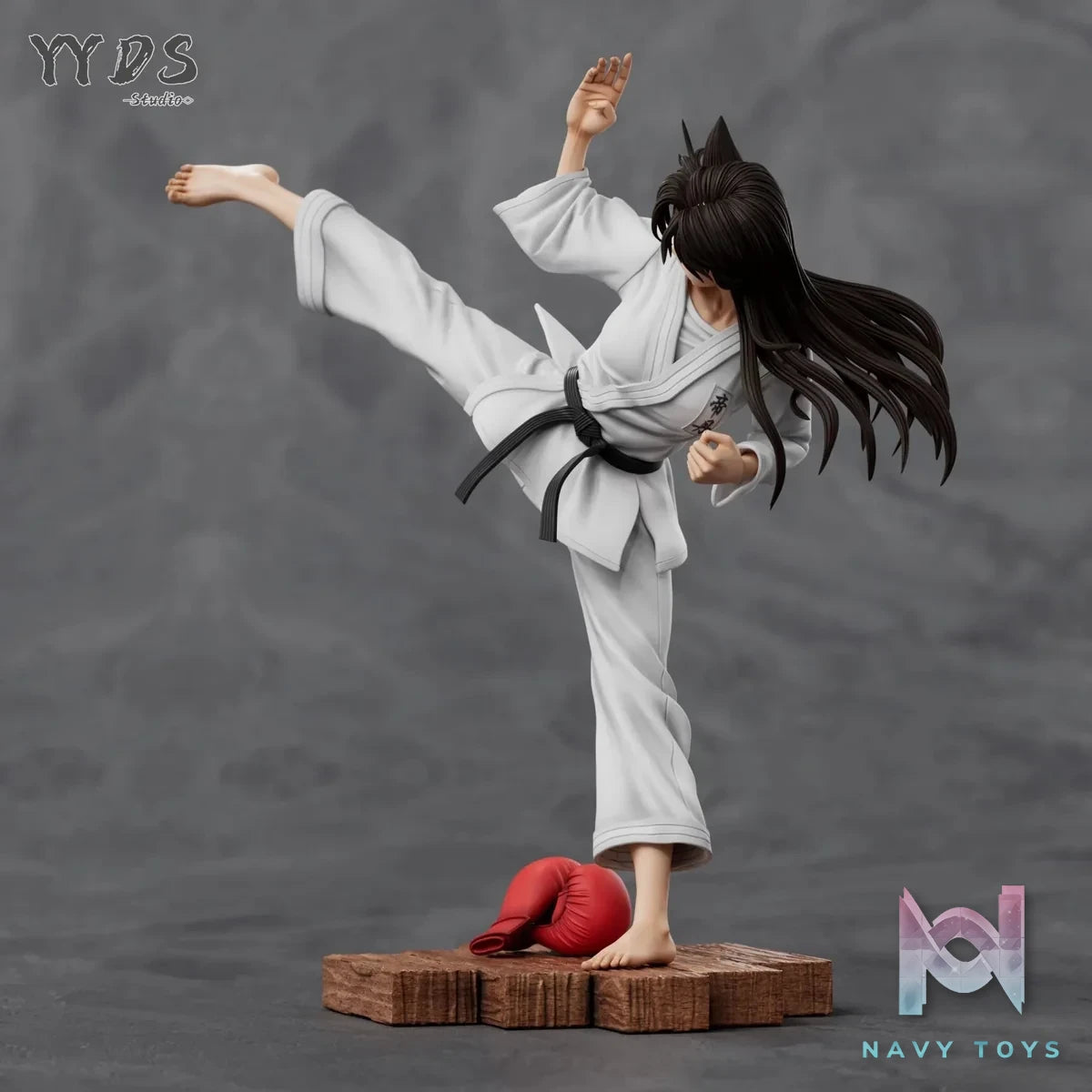 YYDS Studio - Detective Conan Karate Ran Mouri resin statue Navy Toys anime figure