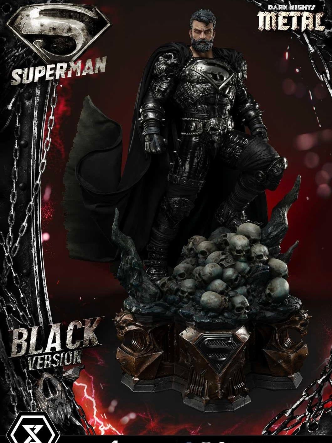 Superman - Dark Nights: Metal - Prime 1 Studio (MMDCMT - 08BL,DXL) resin statue Prime 1 Studio anime figure