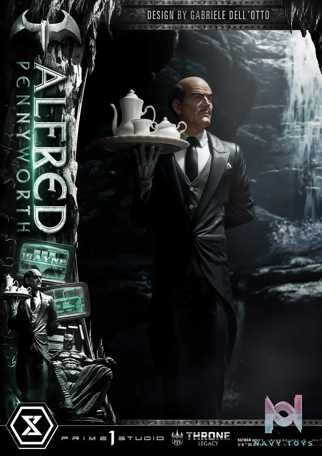 Prime 1 Studio – Throne Legacy Batman (Comics) Alfred Pennyworth TLCDC-02 TLCDC-02S (Licensed)
