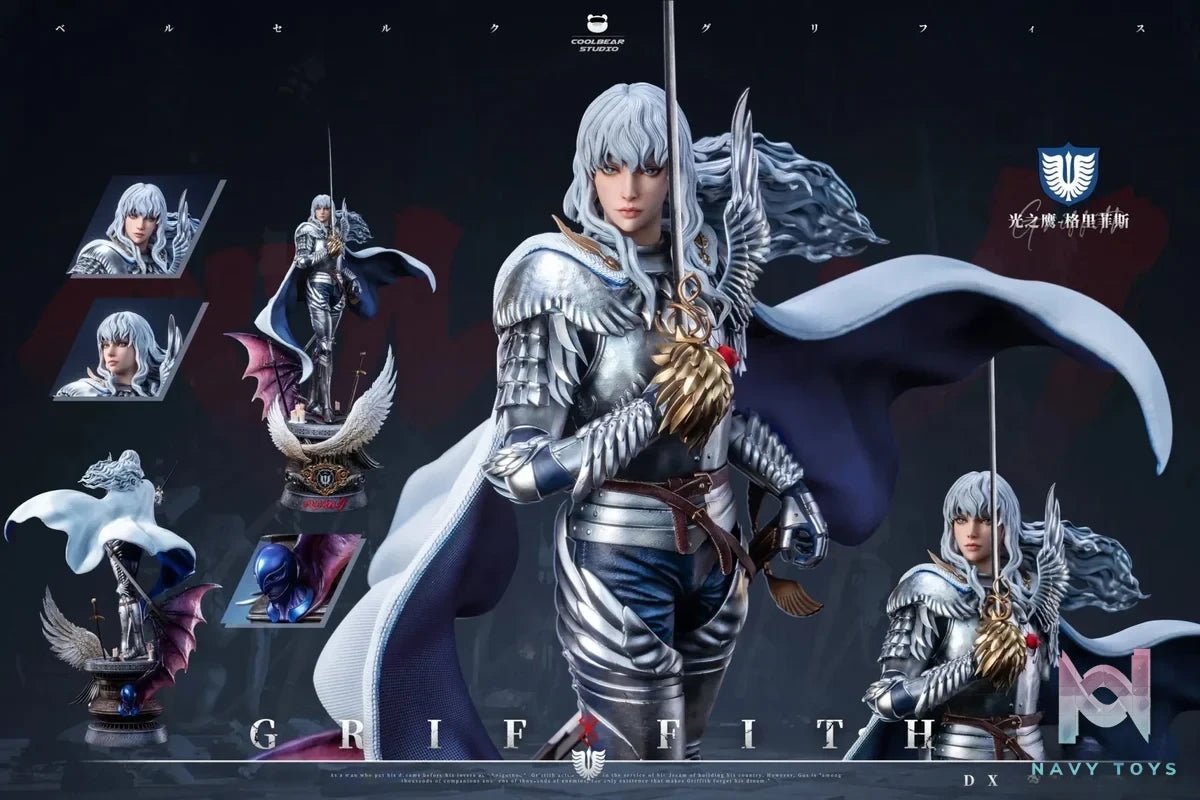 Series #1 White Falcon Griffith - Berserk - Coolbear Studio resin statue Navy Toys anime figure