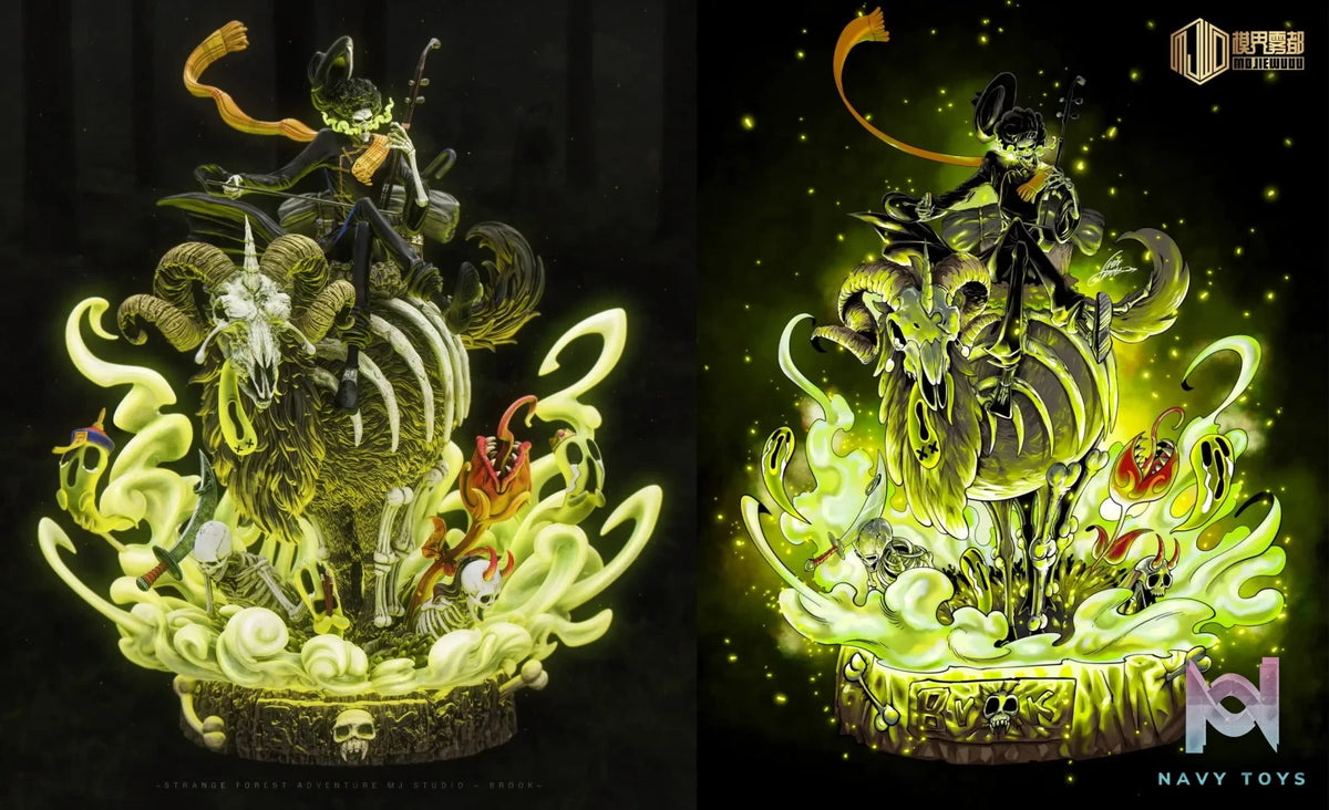 Mo Jie Wu Du Studio – One Piece Strange Forest Adventure #5 Brook & Skeleton Sheep