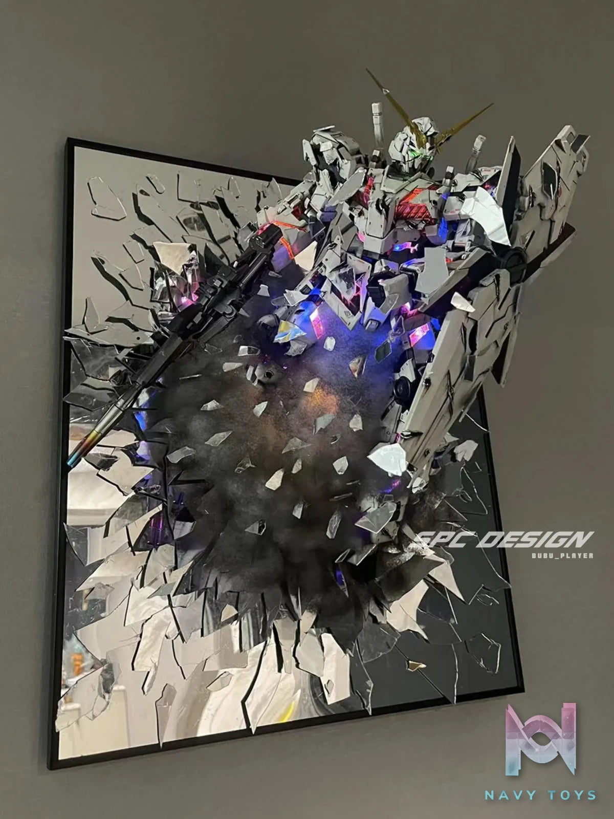 SPC DESIGN Studio – Gundam Series Broken Mirror Series RX-0 Unicorn Gundam