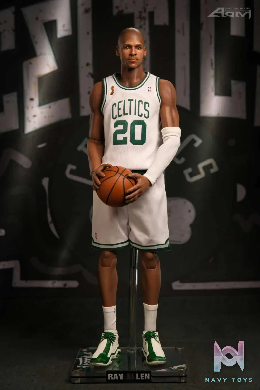 AOM TOYS – Ray Allen 2008 Championship Set NBA