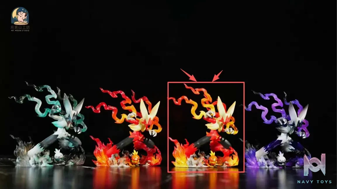 MT.MOON Studio – Mega Blaziken X Torchic Pokémon
