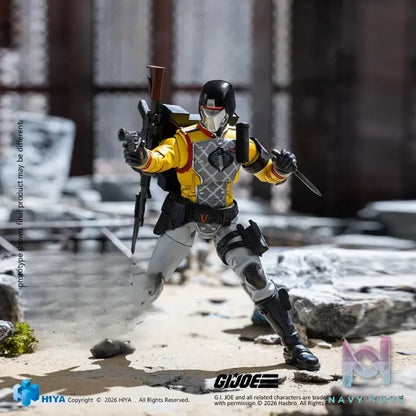 Hiya Toys – EXQUISITE MINI Series G.I. Joe Crimson Guard (Python Patrol Version) 1/18 Scale Action Figure (Licensed)