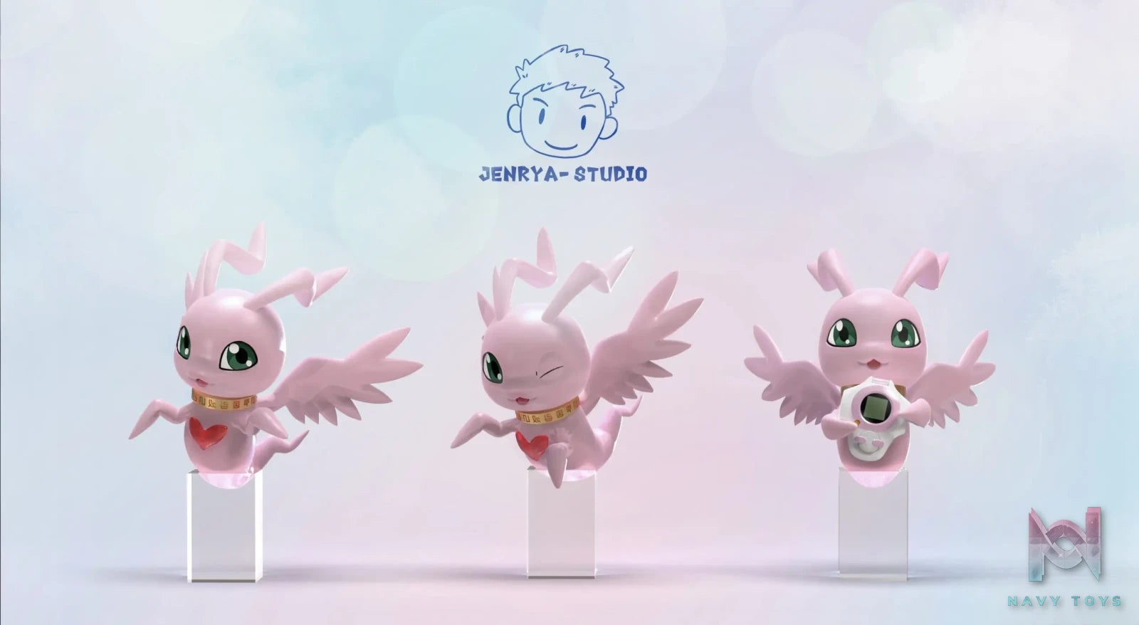Jenrya Studio – Digimon Marin Angemon set (three pieces)