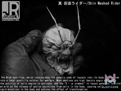 JRMODEL Studio – Kamen Rider Real Head Sculpture Fridge Magnet Series