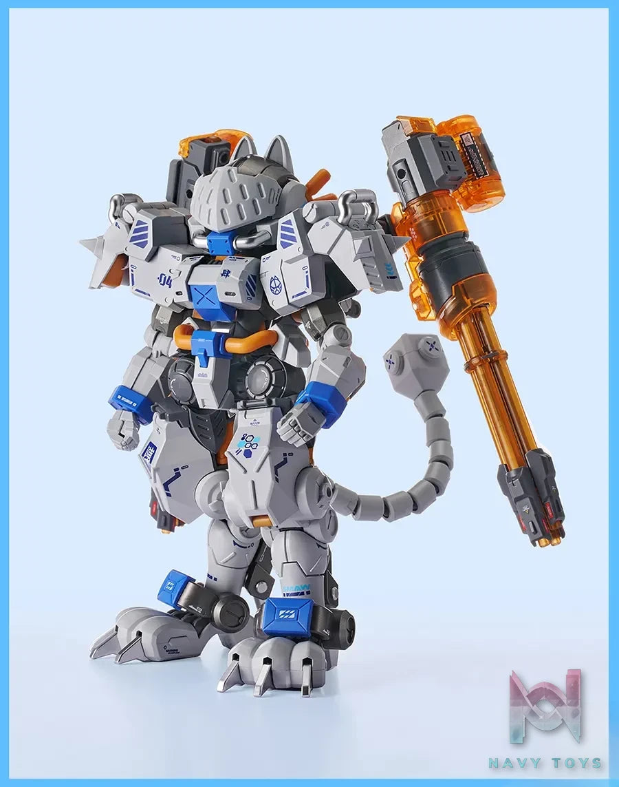 IRON ROARS – Original 04th Machine Array Heavy Armored Cat Mecha Assembly Model (Licensed)