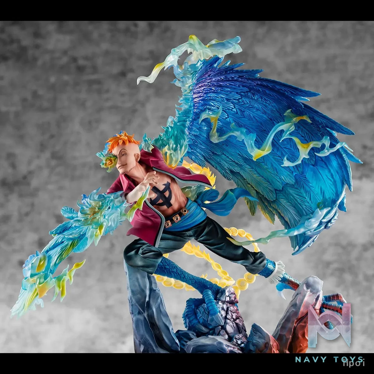MegaHouse – One Piece Marco Portrait of Pirates “MAS-Maximum” (Licensed)