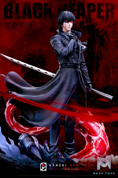 Black And White Studio – Tokyo Ghoul CCG’s Strongest Force Black Reaper Ken Kaneki