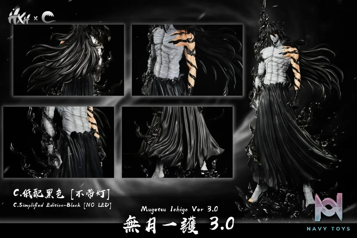 CHENG Studio - BLEACH Zangetsu Ichigo Kurosaki 3.0 resin statue Navy Toys anime figure