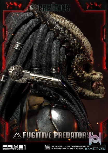 Prime 1 Studio – Life Size Bust The Predator (Film) Fugitive Predator LSTPR-01 LSTPR-01DX (Licensed)