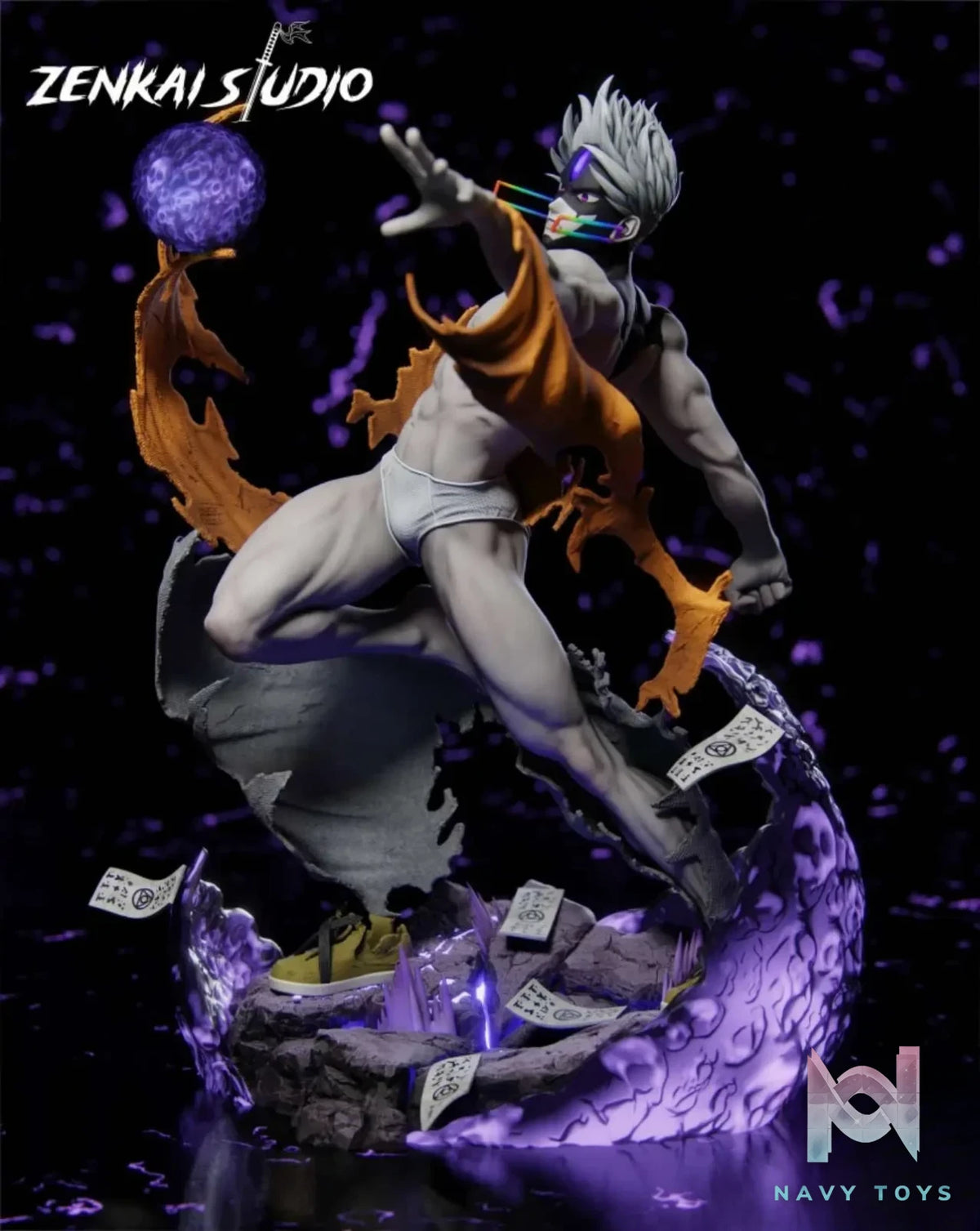 ZENKAI Studio – Dandadan 1/6 Jiji Evil Eye Cursed Gaze Theater Edition