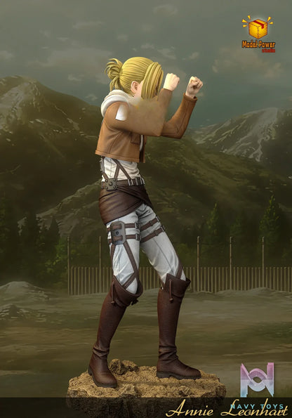 Model Power Studio – Annie Leonhart Battle Ready Pose Attack on Titan