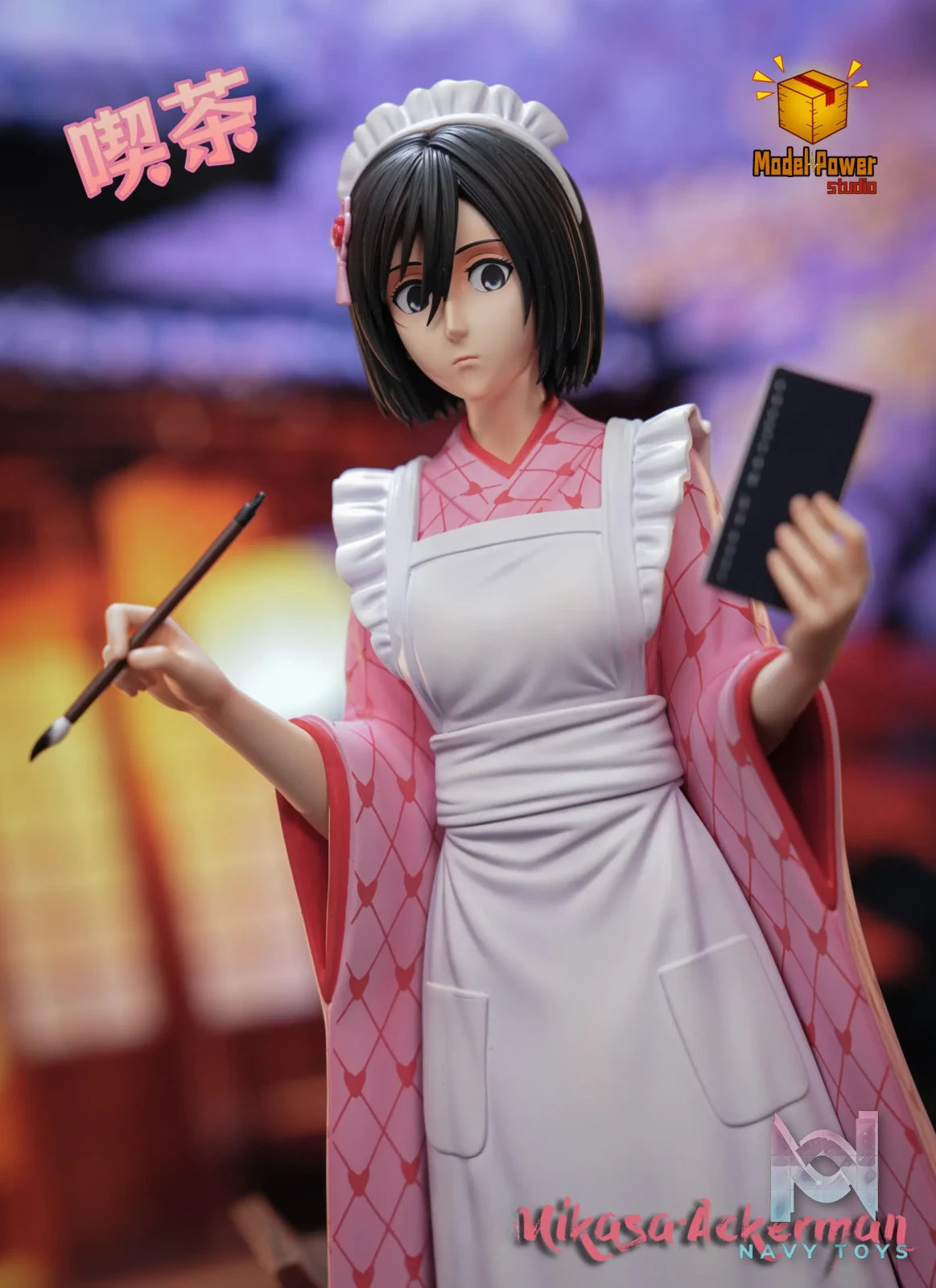 Model Power Studio – Mikasa Ackerman Cafe Attack on Titan