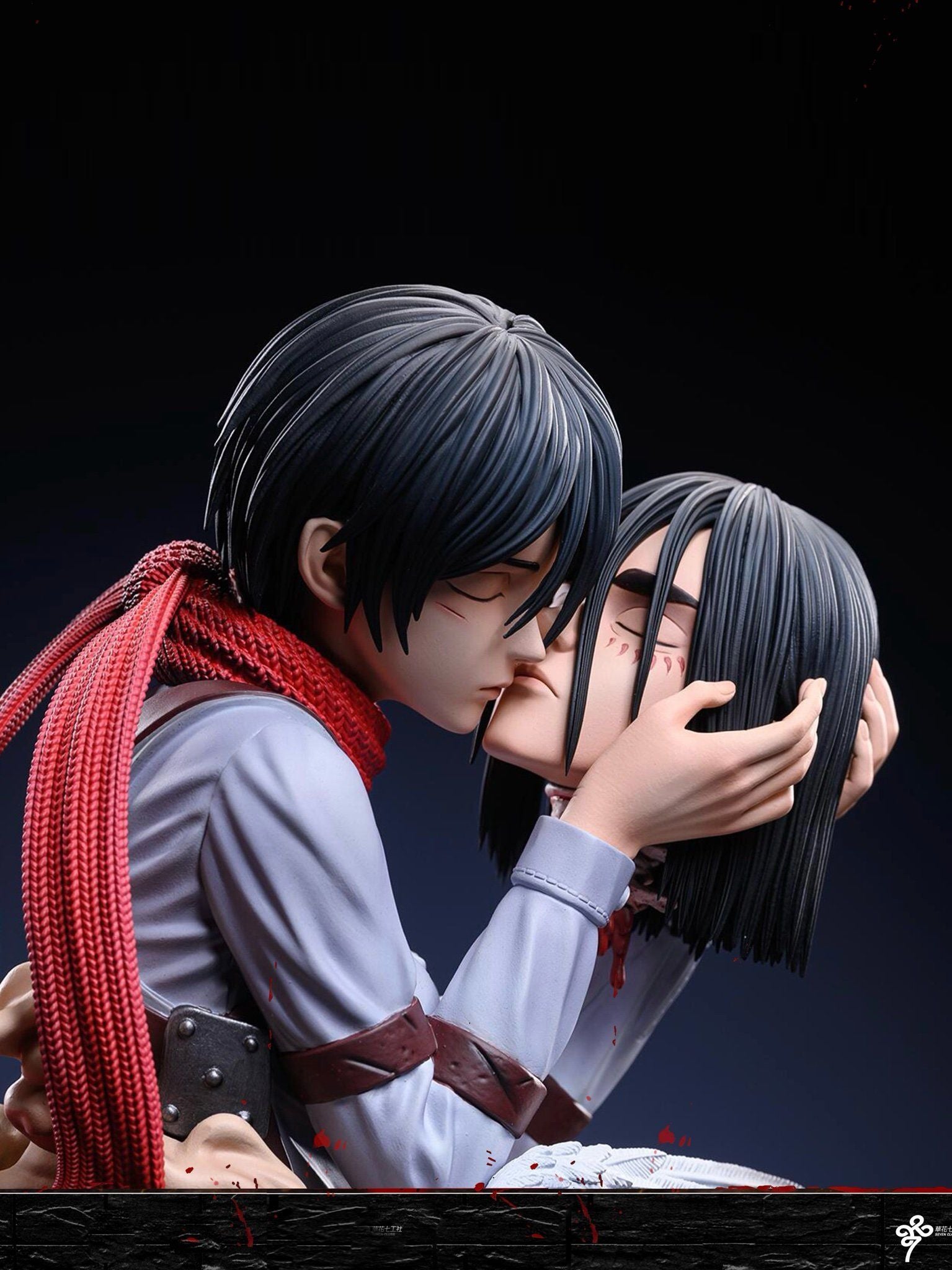 Eren & Mikasa Last Kiss - Attack on Titan - LC Studio resin statue lc Studio anime figure