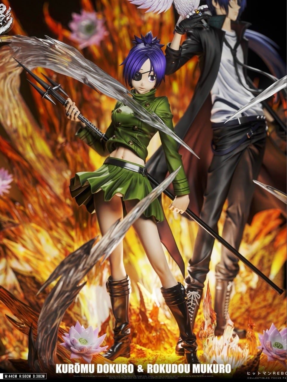Chrome Dokuro x Mukuro Rokudo - Katekyo Hitman Reborn! - LueYing Studio resin statue Lue Ying studio anime figure