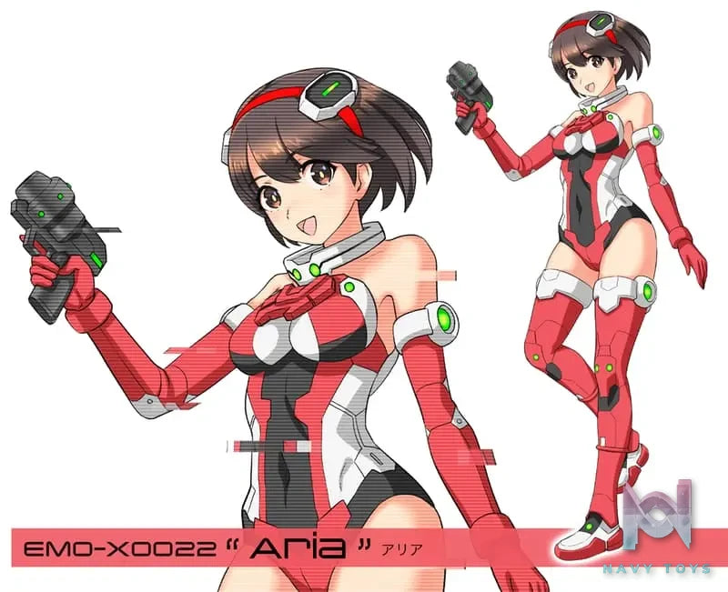 Hasegawa – A.S.G Girls EMO-X0022 “Aria” & X0024 “Ciel” 1/12 Plastic Model (Licensed)