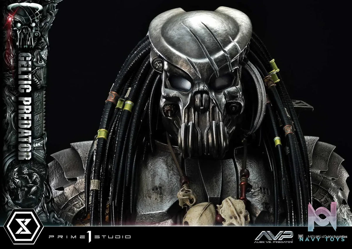 Prime 1 Studio Museum Masterline Alien vs. Predator Celtic Predator MMPR-05 MMPR-05S