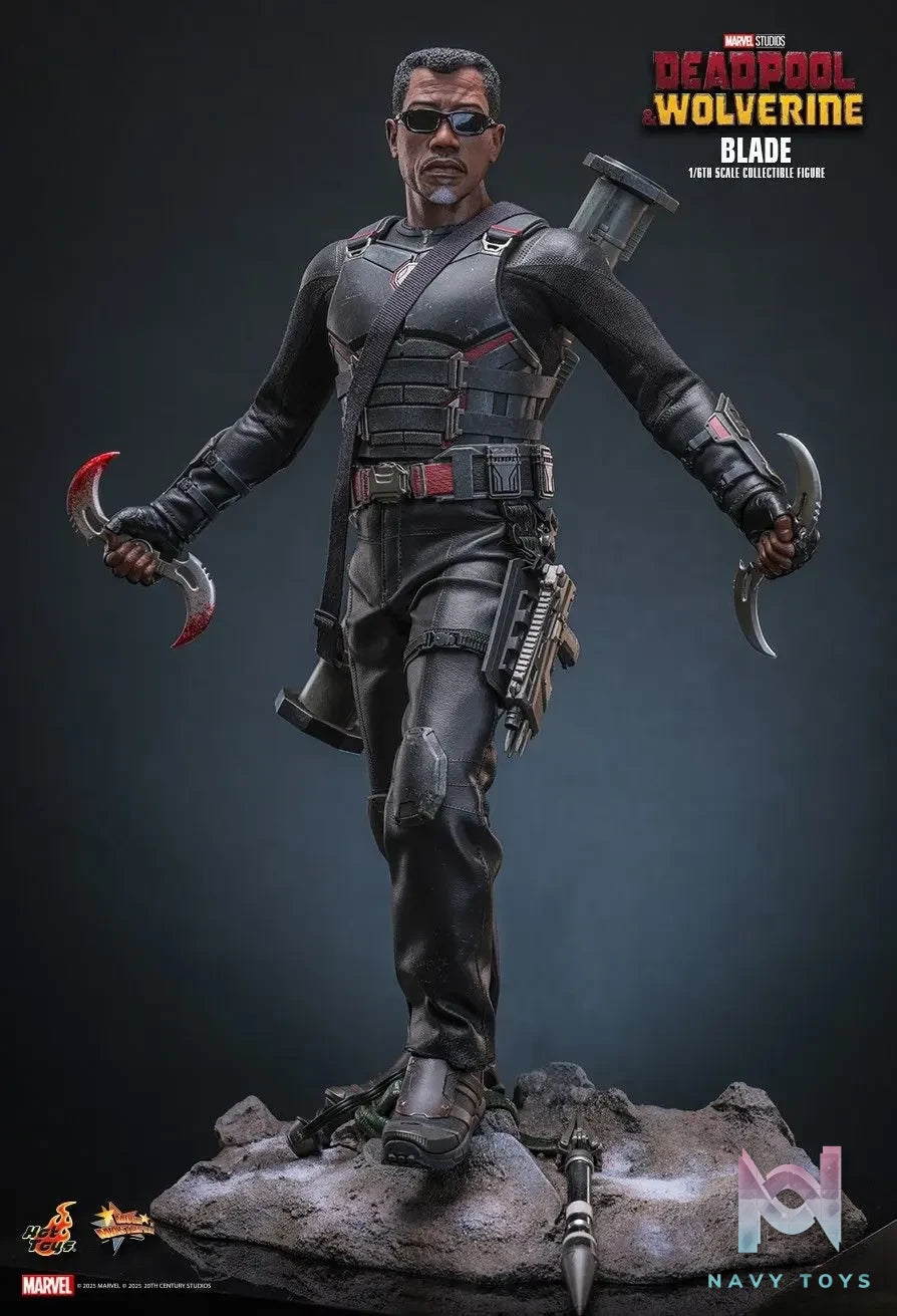Hottoys – Marvel Deadpool & Wolverine Blade 1/6th scale Collectible Figure MMS791 (Licensed)