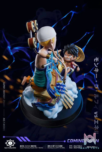 Super Fantasy Studio – One Piece Luffy vs Enel