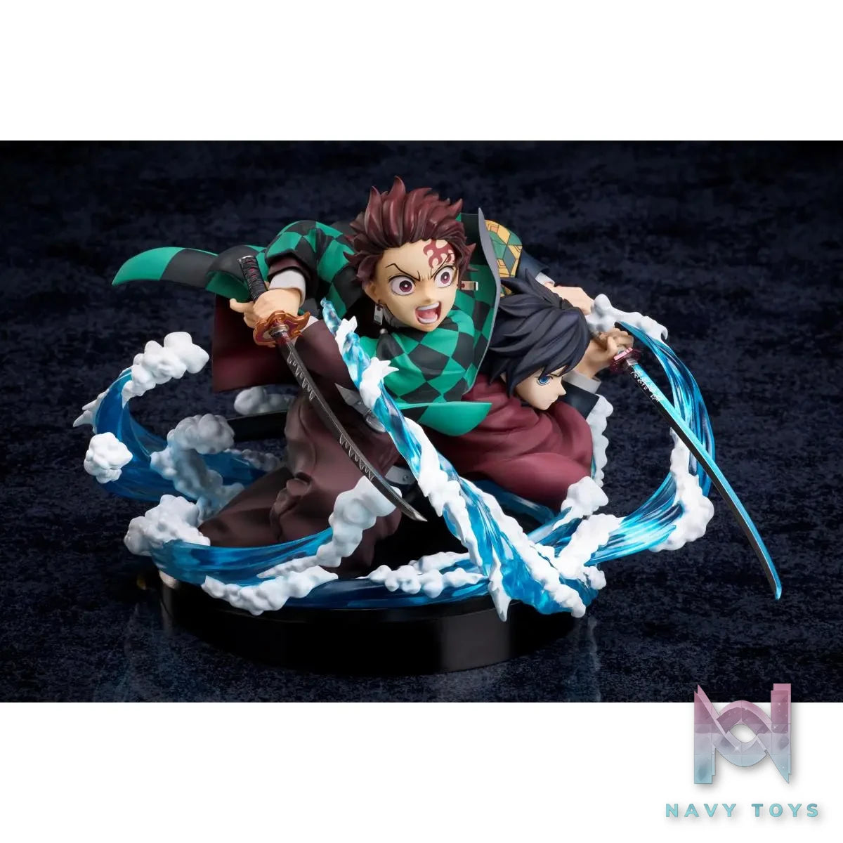 Aniplex – Demon Slayer: Kimetsu no Yaiba Tanjiro & Giyuu non-scale figure (Licensed)