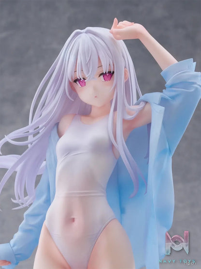 FURYU – TENITOL TALL MIGNON WORKS shiro Swimsuit ver. Figure (Licensed)