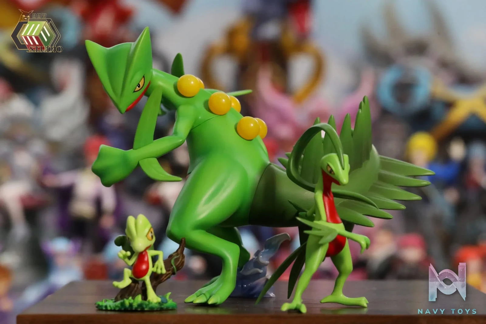 Miao Miao House Studio – Sceptile Evolution Set Pokémon