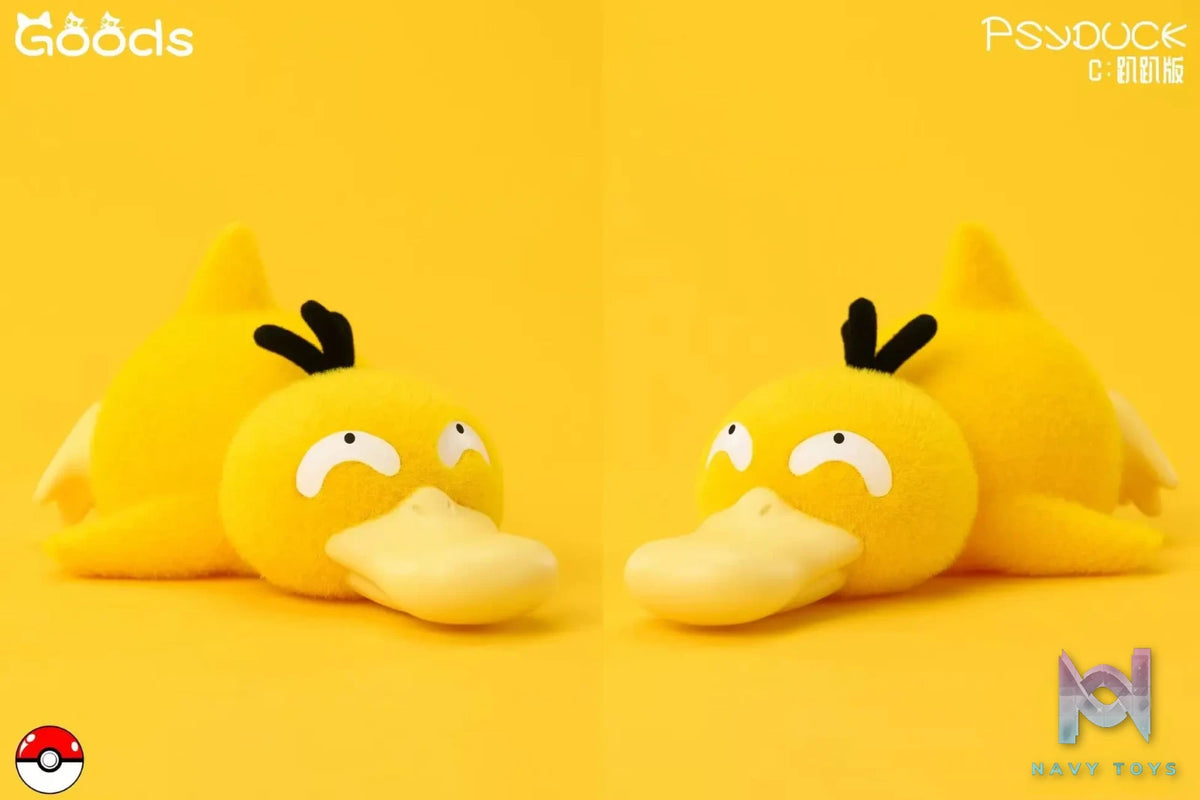 GOODS Studio – Pokémon Plush Series Psyduck Collectible Figure & Trendy Decor