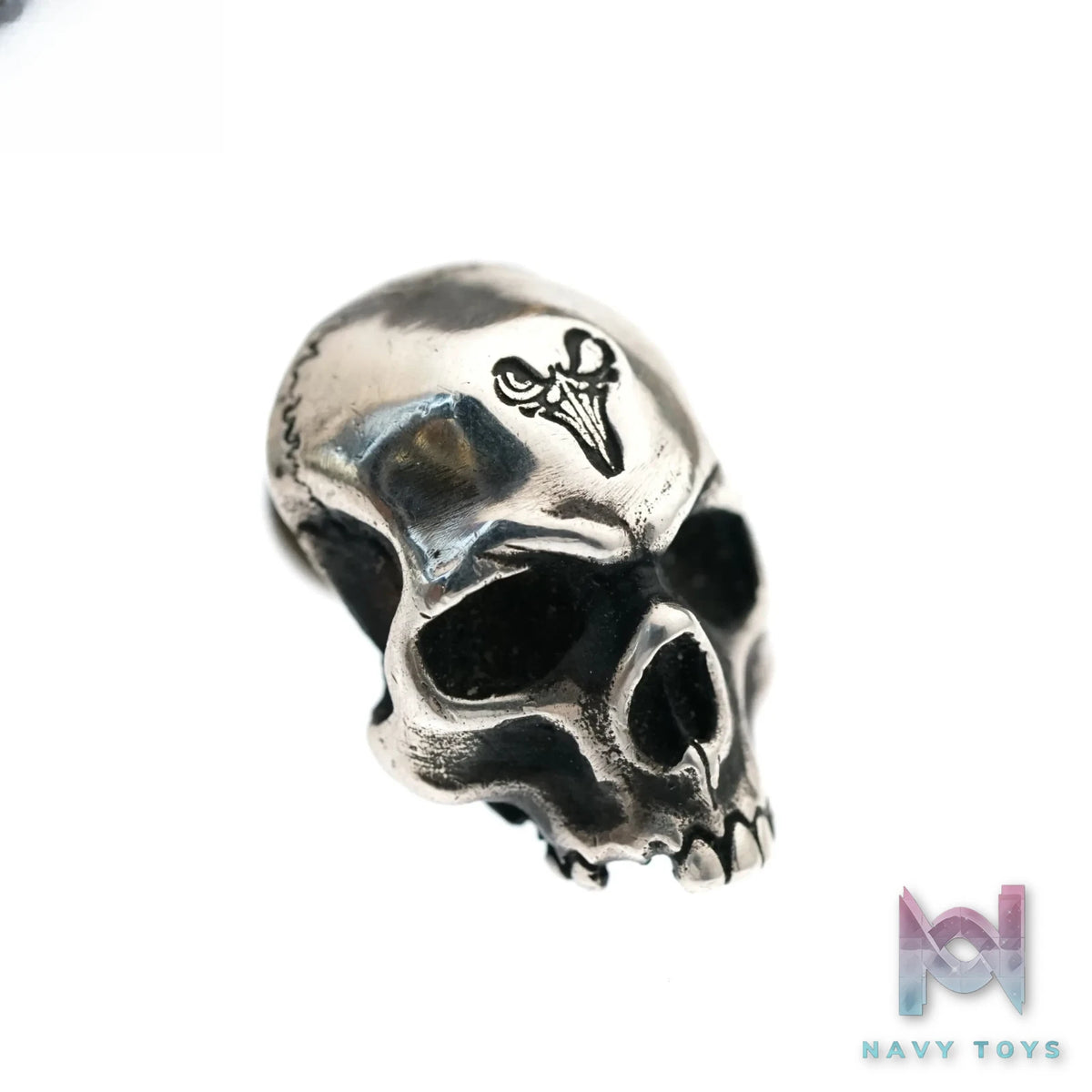 Raven Studio (silver jewelry) – Original Exclusive Design Skull Fabric Button Original