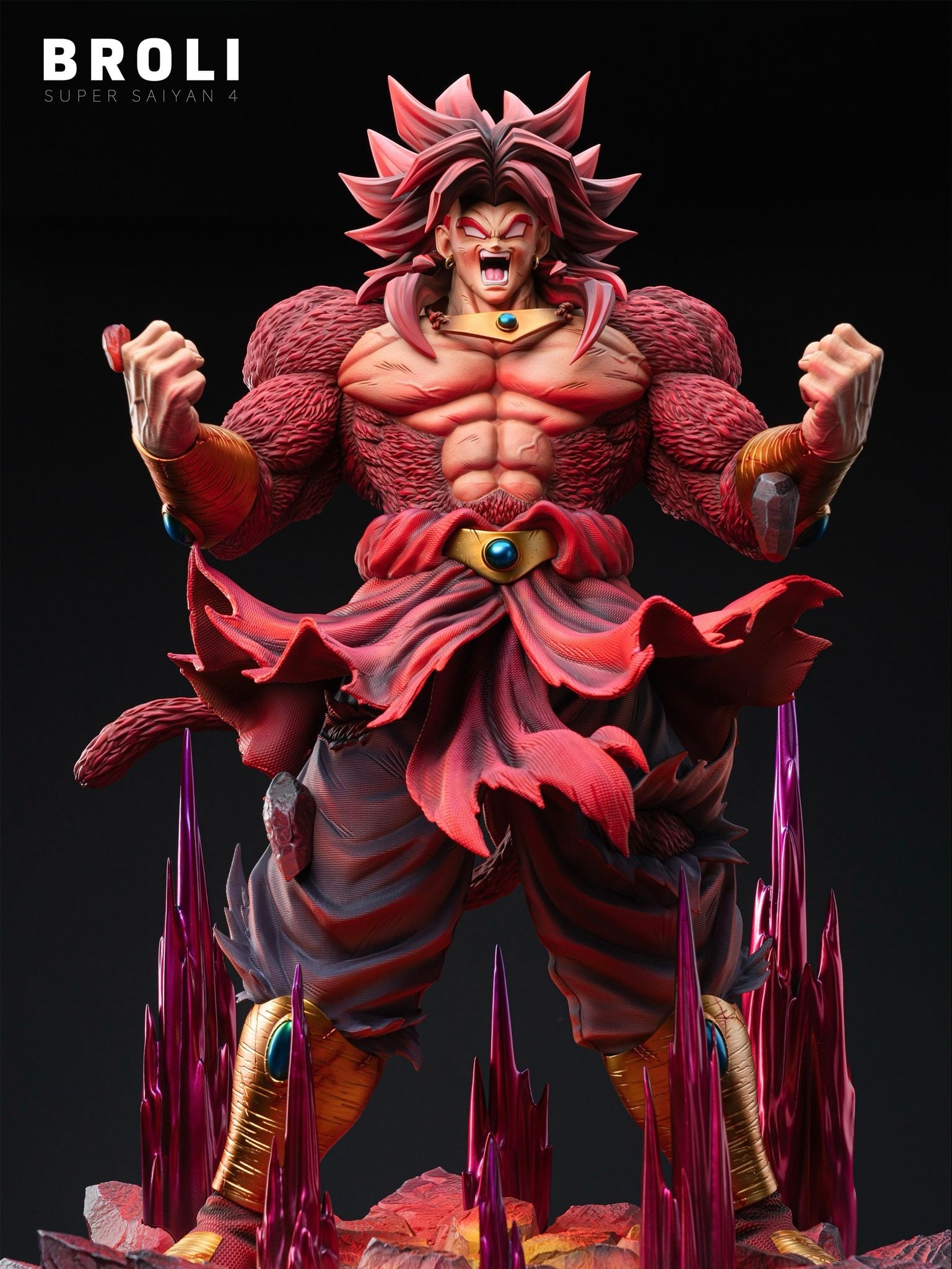 Broly Super Saiyan 4 - Dragon Ball - Dark Eyes Studio resin statue dark eyes Studio anime figure