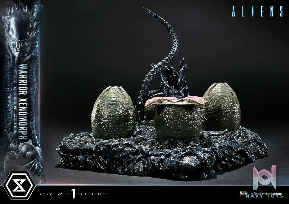Prime 1 Studio – Ultimate Diorama Masterline Aliens (Film) Warrior Xenomorph for Queen Alien UDMAL-02 (Licensed)