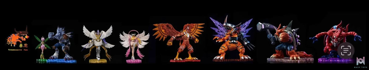 Tyrannosaurus Rex Studio – Digimon Ultimate Series Zudomon And MegaKabuterimon