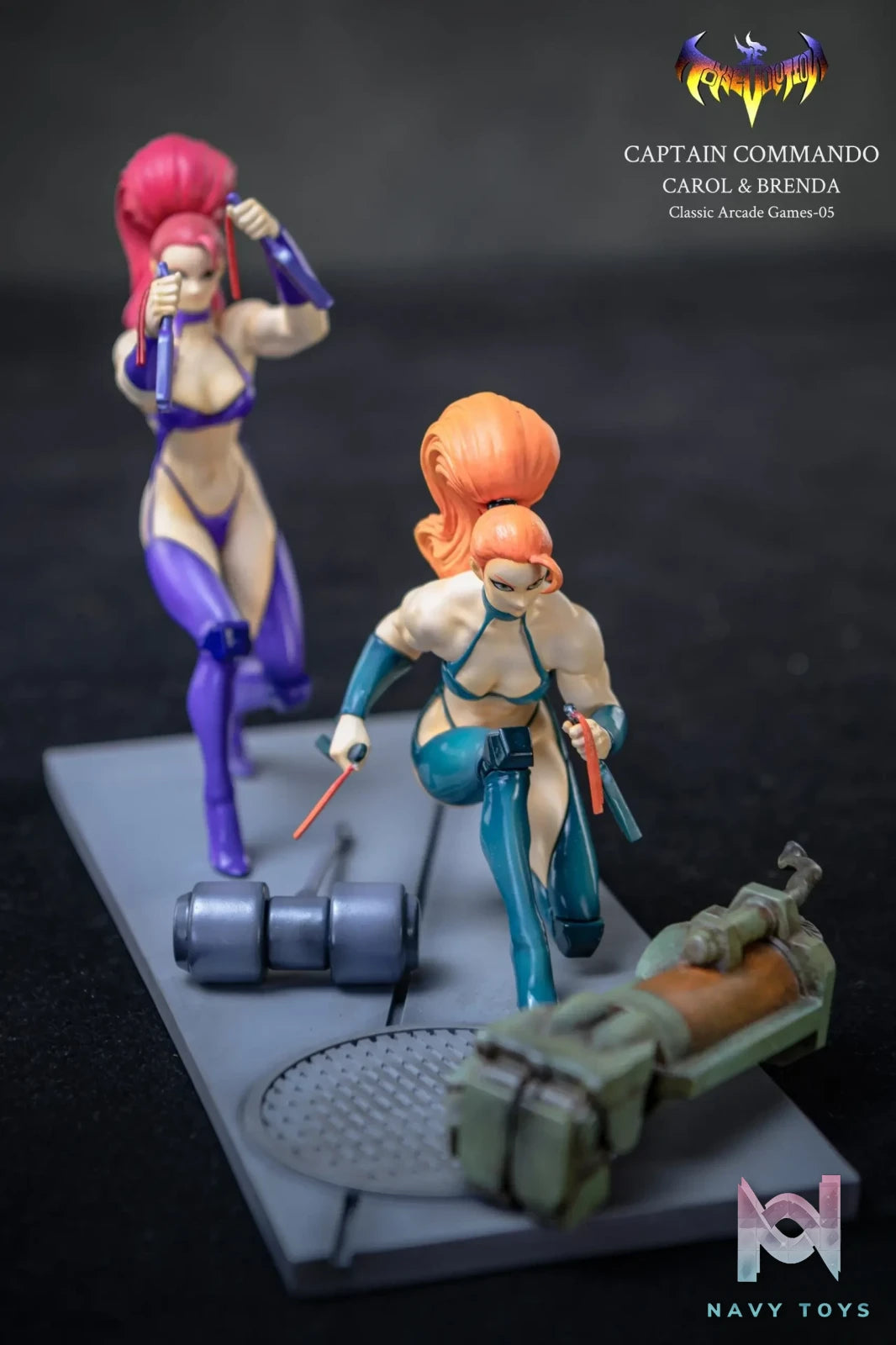 Toys Evolution Studio – Classic Arcade Games #5 Carol X Brenda Captain Commando