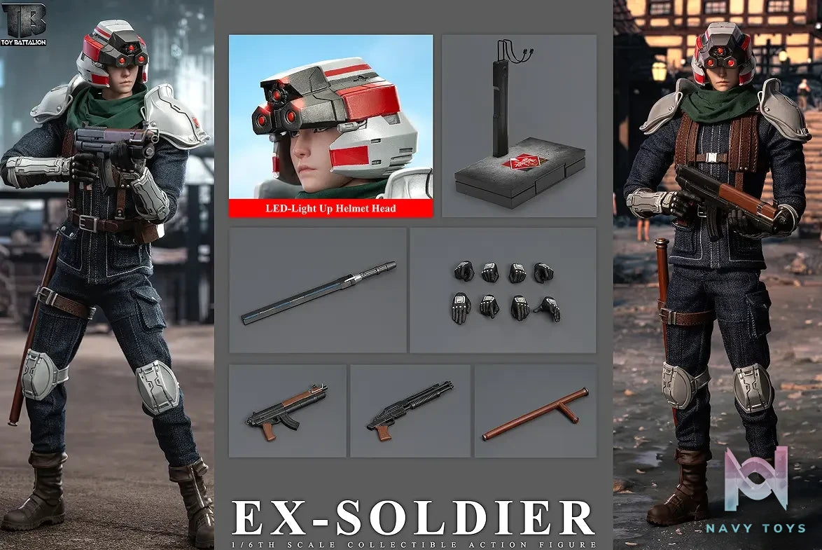 TOYS BATTALION – Final Fantasy 1/6 SOLDIER Cloud Strife TB025A TB025B