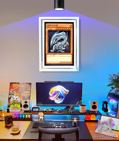 KALA HOME Studio – Blue-Eyes White Dragon 3D Decorative Painting Yu-Gi-Oh!