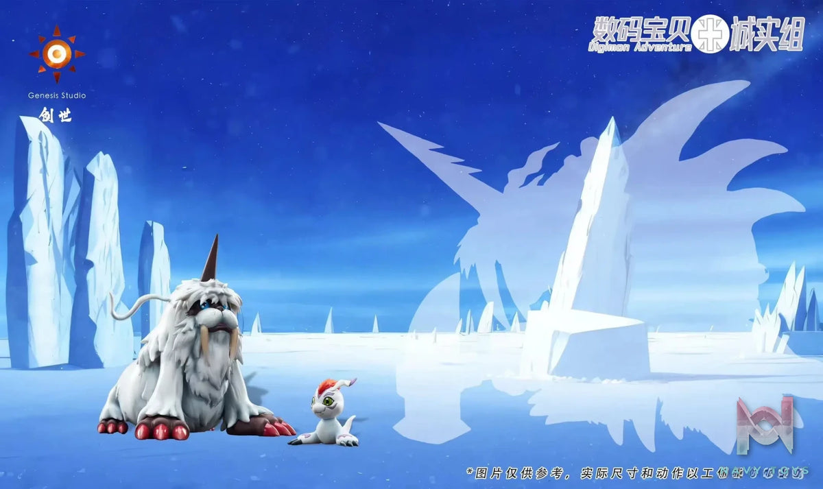 Genesis Studio -Digimon Gomamon & Ikkakumon