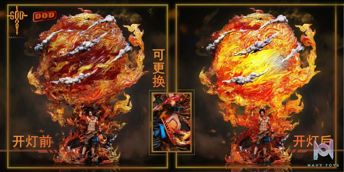 DOD Studio & GOD Studio – One Piece Da Diao’s first “Yan Emperor” Portgas D. Ace
