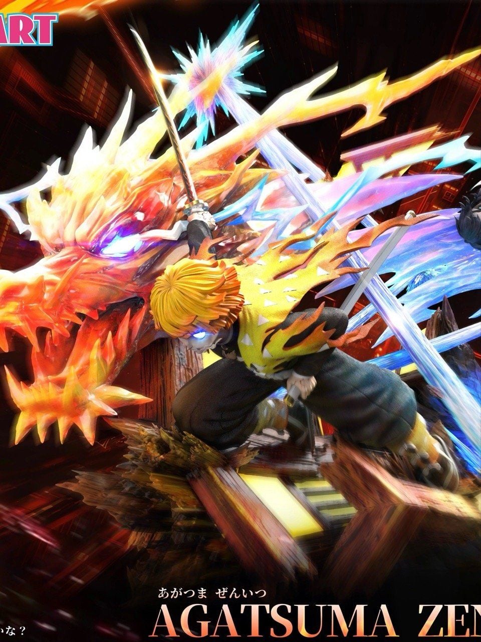 Zenitsu - Kimetsu No Yaiba - POP.ART Studio resin statue POP.ART Studio anime figure